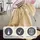 IBENA Doubleface Dublin 220 x 240 cm zimt/beige