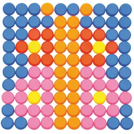 Eduplay Knopf-Mosaik Spielzeug Set) 1010 Stück mehrfarbig,
