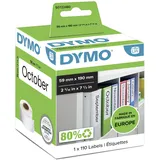 Dymo Original DirectLabel-Etiketten Folder 99019