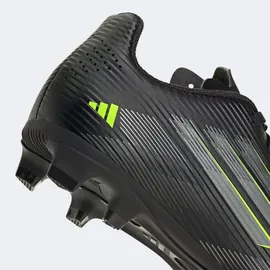 adidas F50 Club FG/MG Kinder core black/iron metallic/lucid lemon 30