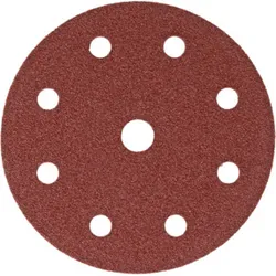 STIER Schleifscheiben Holz D125 / P120 / 8-Loch