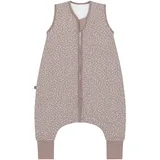 EMMA & NOAH Baby Schlafsack mit Füßen Blume Berry 70