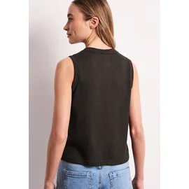 STREET ONE Weste im Strick-Look mit Glitzer - 46