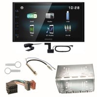 Kenwood DMX-125DAB USB DAB+ Bluetooth Einbauset für Golf 4