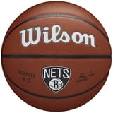 Wilson Basketball TEAM ALLIANCE, BROOKLYN NETS, Indoor/Outdoor, Mischleder, Größe: 7