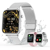 Smartwatch Damen Frauen mit Telefonfunktion Armbanduhr Sportuhr Fitnessuhr