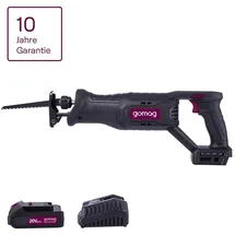 gomag GO-SBL250BL inkl. 2 x 2,0 Ah + 2 Sägeblätter