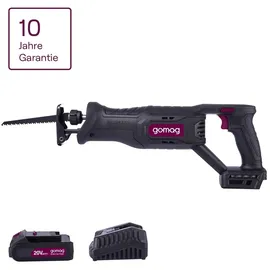 gomag GO-SBL250BL inkl. 2 x 2,0 Ah + 2 Sägeblätter