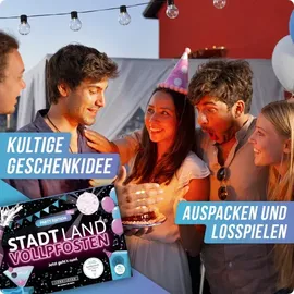 Denkriesen Stadt Land Vollpfosten - Party Edition "Jetzt geht's rund"