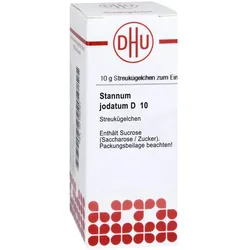 Stannum Jodatum D 10 Globuli 10 g