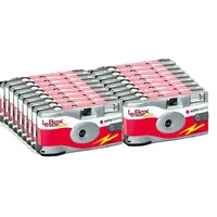 AgfaPhoto Einwegkameras Flash/ Blitz Partei/Hochzeit Set (10-er Packbis zu 270 Aufnahmen)