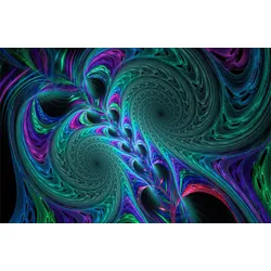 Fototapete PAPERMOON "ABSTRAKT DESIGN-MUSTER STRUKTUR", bunt, B:3,50m L:2,60m, Vlies, Tapeten