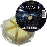 WonderWax Duftwachs WonderWax® Parfume Duftkreis 6 x Duftwachs Ecken Weiß (Sauvage), Duftrichtung: Savage