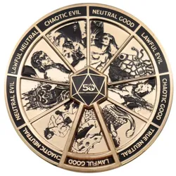 D&D Ansteck-Pin Alignment Spinner (Limitierte Edition)