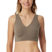 SCHIESSER Bustier mit herausnehmbaren Pads - Invisible Soft, Taupe_181767, 38