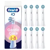 Oral-B iO Gentle Care Serie Original Ersatz-Rundbürsten, geeignet für empfindliches Zahnfleisch, 8