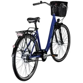 Zündapp Z700 28 Zoll RH 46 cm Damen blau inkl. Korb