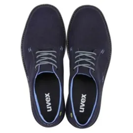 Uvex Sicherheitshalbschuhe S3 SRC uvex 1 business aus Mikrovelours, Stahlkappe, Weite 11, Größe 45