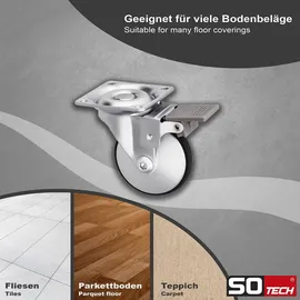 SOTech Möbelrolle Lindau Ø 75 mm