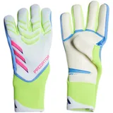Adidas Predator Pro Torwarthandschuhe - White / Lucid Lemon / Lucid Pink 8