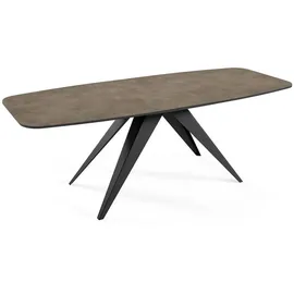 Feldmann-Wohnen Ferro 160 x 80 x 76 cm dunkelgrau