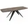 Feldmann-Wohnen Ferro 160 x 80 x 76 cm dunkelgrau