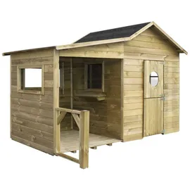 4iq group Spielhaus Elisa 240 x 125 x 173 cm Holz