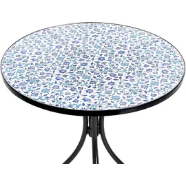 Beliani Bistrotisch 60 x 60 x 60 cm Schwarz