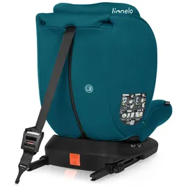 lionelo Bastiaan i-Size Kindersitz ab Geburt 0-36 kg Isofix Top Tether 360 Grad drehbar Rückwärts Vorwärts Seitenschutz 5-Punkt-Sicherheitsgurte Dri-Seat (Blau Indigo)