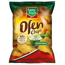 Funny-Frisch Chips Sour Cream, Kartoffelchips, 115 g