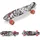 Byox Skateboard 22" Skull rot