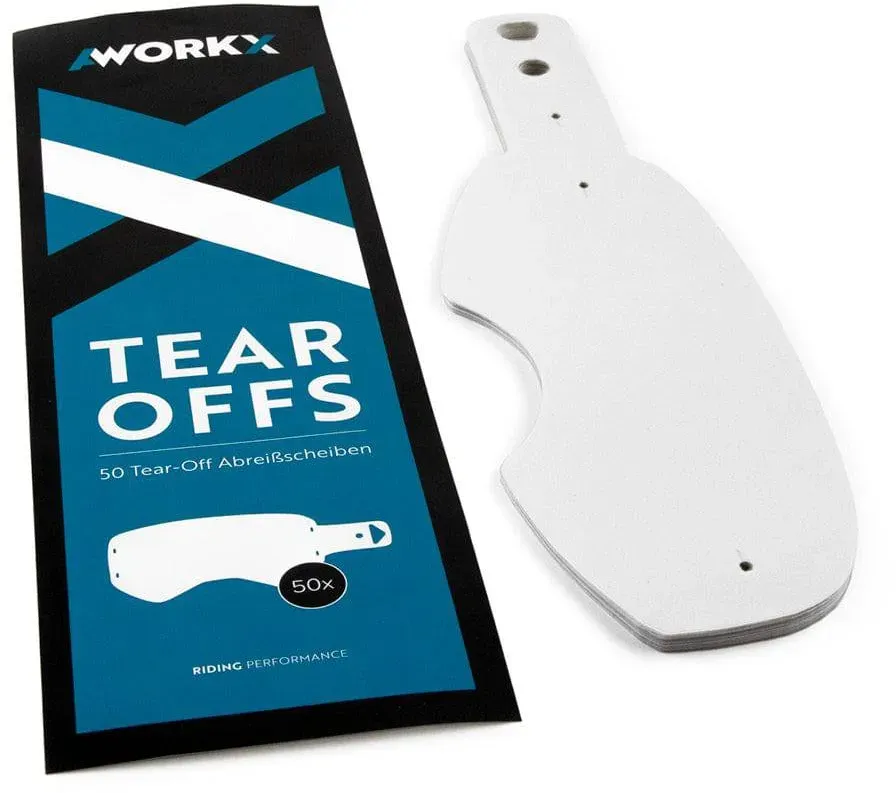 AWORKX TearOff OAKLEY - transparent, 50 Stück