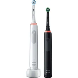 Oral-B Pro 3 3900 weiß + 2. Handstück Black-White Edition