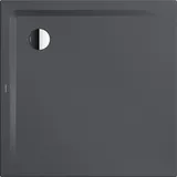 Kaldewei Superplan Duschwanne, 384800010666 90x90x2,5cm, cool Grey 80