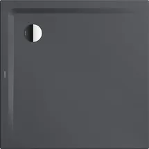 Kaldewei Superplan Duschwanne, 384800010666 90x90x2,5cm, cool Grey 80