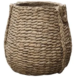 Chic Antique Corte Übertopf mediterran, H38/D39 cm, natur