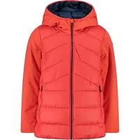 CMP Long Fix Hood 32k1165 Jacke - Campari -