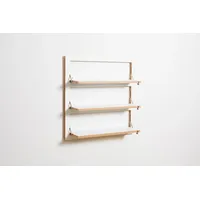 Ambivalenz Fläpps Regal Wandregal 80 x 80 cm Weiß