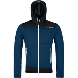 Ortovox Fleece Light Hoody Fleecejacke Herren deep ocean