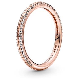Pandora ME Ring "Pavé" rosévergoldet, Zirkonia 189679C01 54