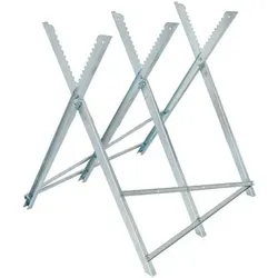Sägebock MB 150 S (Holzsägebock verzinkt, Sägegestell zusammenfaltbar)