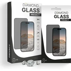 PT line Diamond Glass Anti-Static für iPhone X / iPhone XS / iPhone 11 Pro (Privacy)