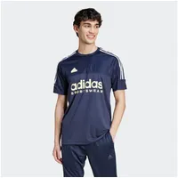 Adidas Tiro T-Shirt Herren - navy/gelb/weiß - M