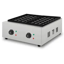Vertes Takoyaki Maker, Takoyaki Maschine, Elektrisch 4000W, Grill mit Edelstahl Gehäuse, 2x Temperatur Stufenlos bis 300 °C,