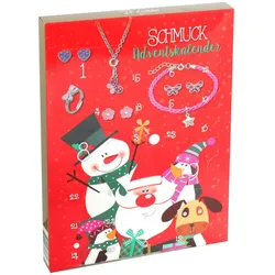 Di Lusso Schmuck Adventskalender f ̧r Kinder 24-teiliges Schmuckset