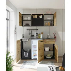 BASIC by Balculina Küchenzeile Jazz 160 cm beige