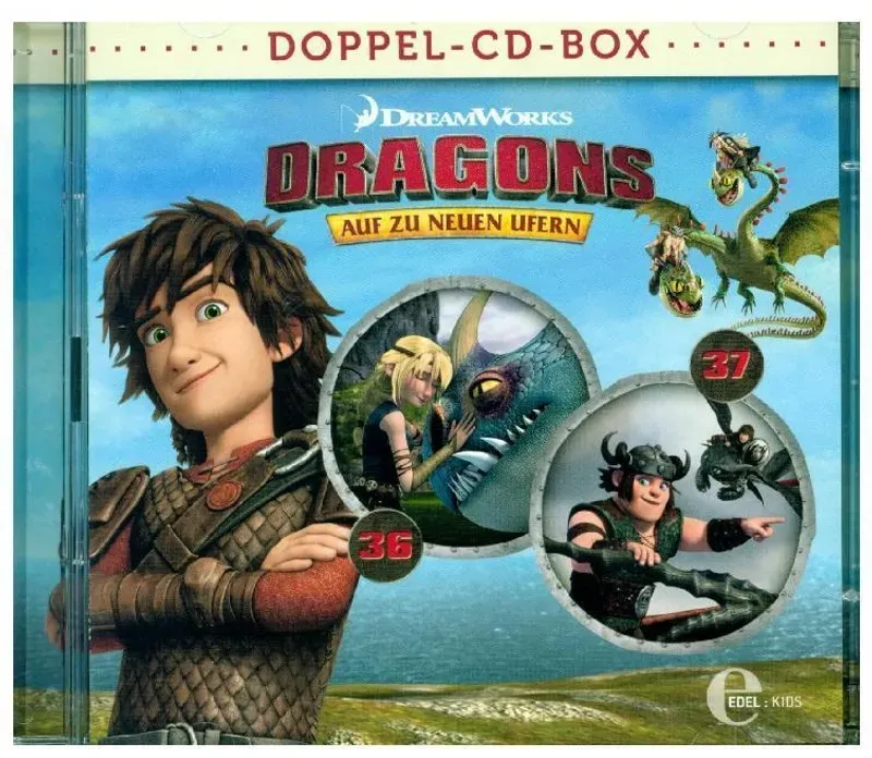 Dragons - Auf Zu Neuen Ufern-Doppel-Box 2 Audio-Cd - Dragons-Auf Zu Neuen Ufern (Hörbuch)