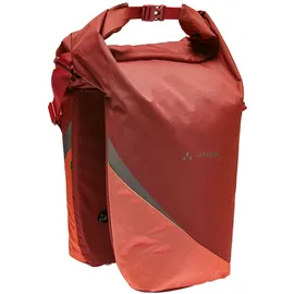 Vaude Road Master Urban Doppel Fahrradtasche rot/schwarz