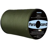 Romon Paracord 4mm, 100M Paracord Schnüre Seil 9 Kern-Strängen Paracord Bänder, Schnur Reissfest Seil Sonnensegel, Nylon Paracord Survival Paracord Reepschnur für Outdoor Survival Camping, Armeegrün