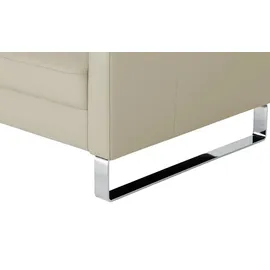 Max Schelling Ledersofa 2-Sitzer Creme